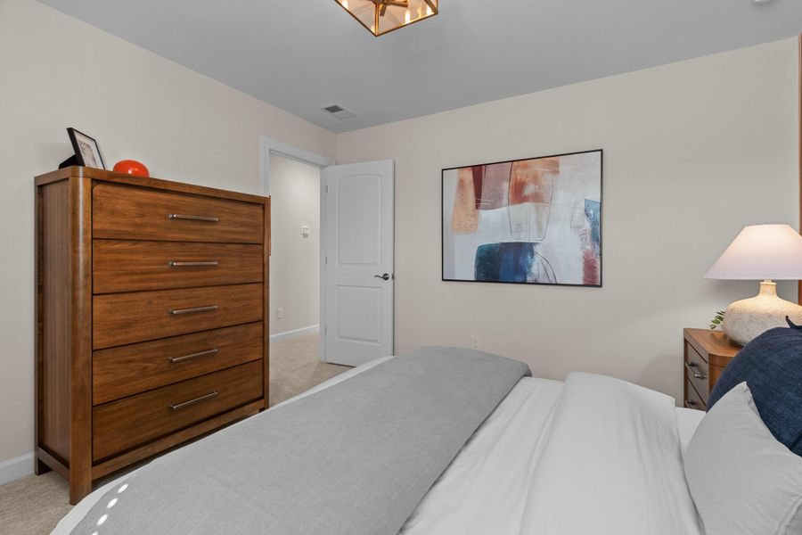 Representative furnished interior of a home built from the The Hibiscus by Chesapeake Homes in Coastal Club of the Carolinas, Calabash (Image 67).