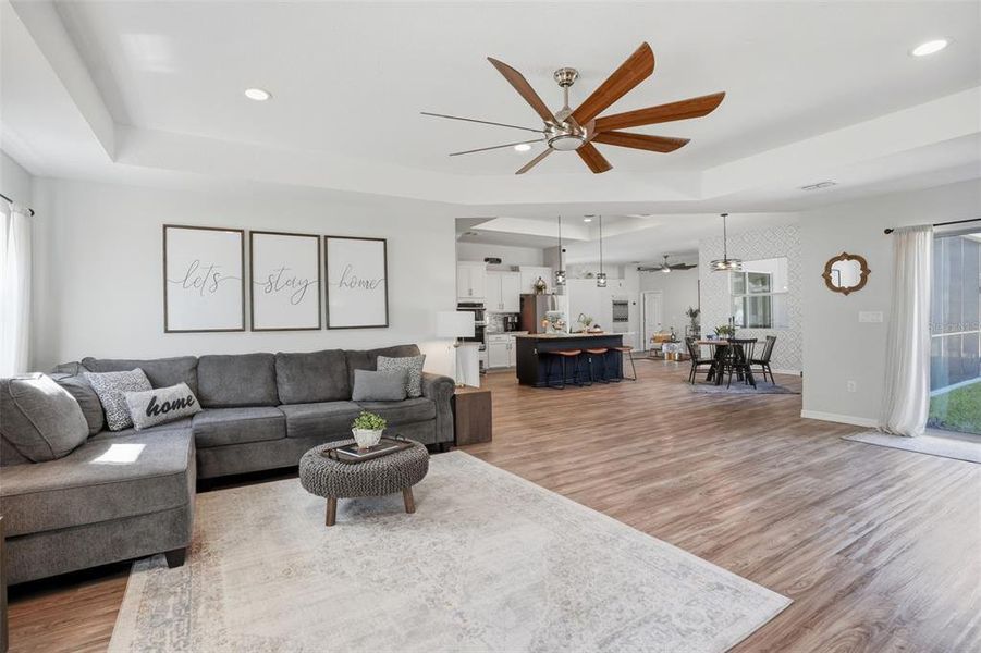 Furnished interior view inside a new home in , Weeki Wachee (Image 24).