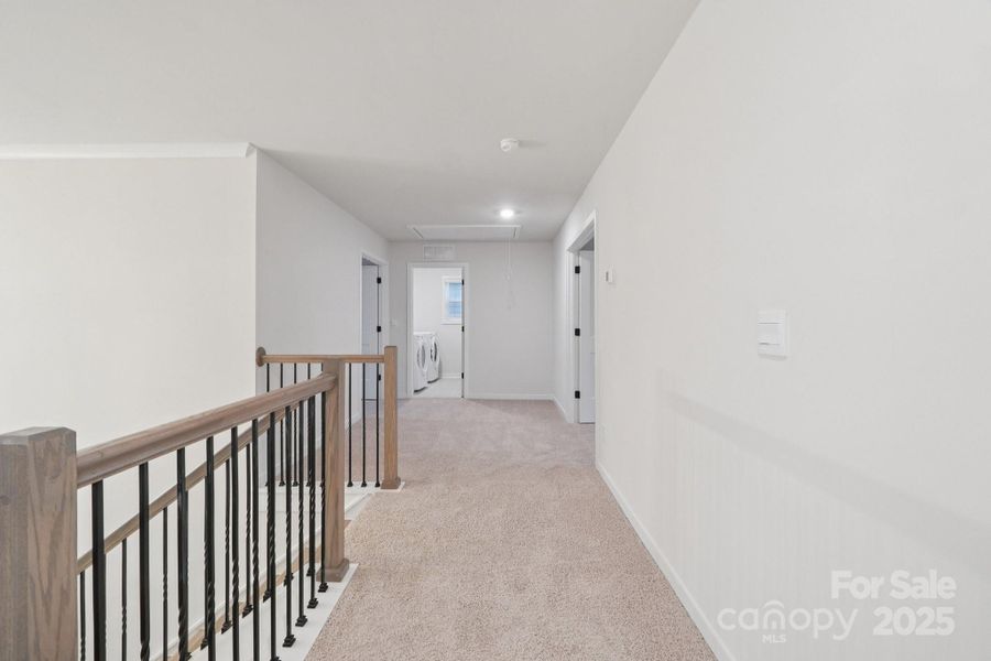 Spacious, unfurnished interior of a new home in Oak Grove Hill, Huntersville (Image 17).