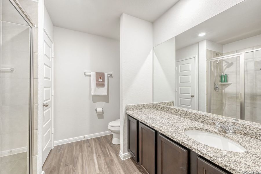 Furnished interior view inside a new home in Timber Creek, San Antonio (Image 18).