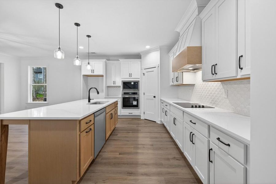 Furnished interior view inside a new home in , Statham (Image 13).