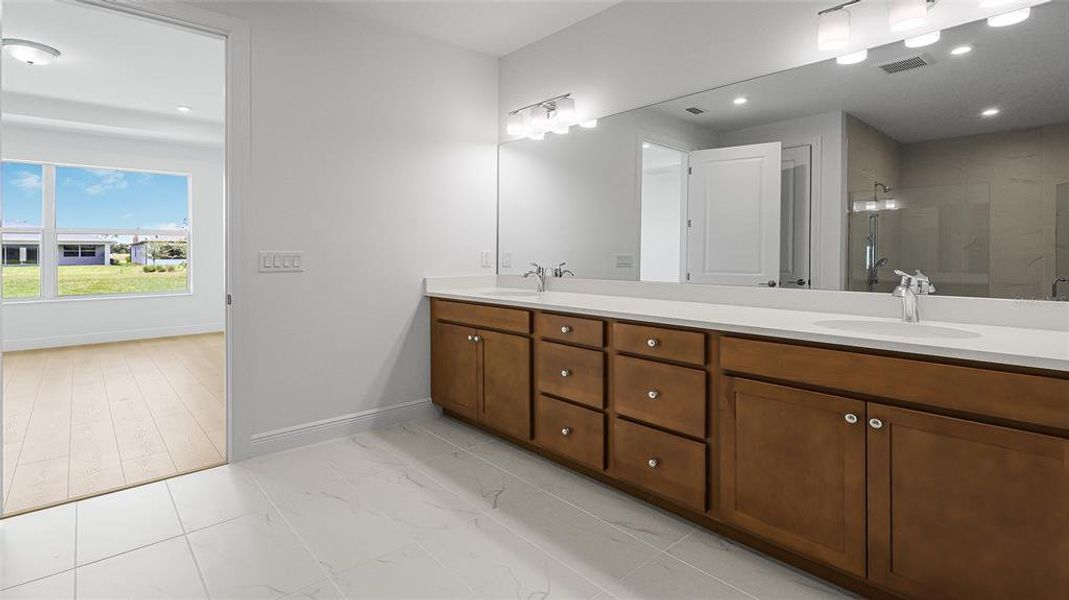 Furnished interior view inside a new home in Woodland Preserve, Parrish (Image 29).