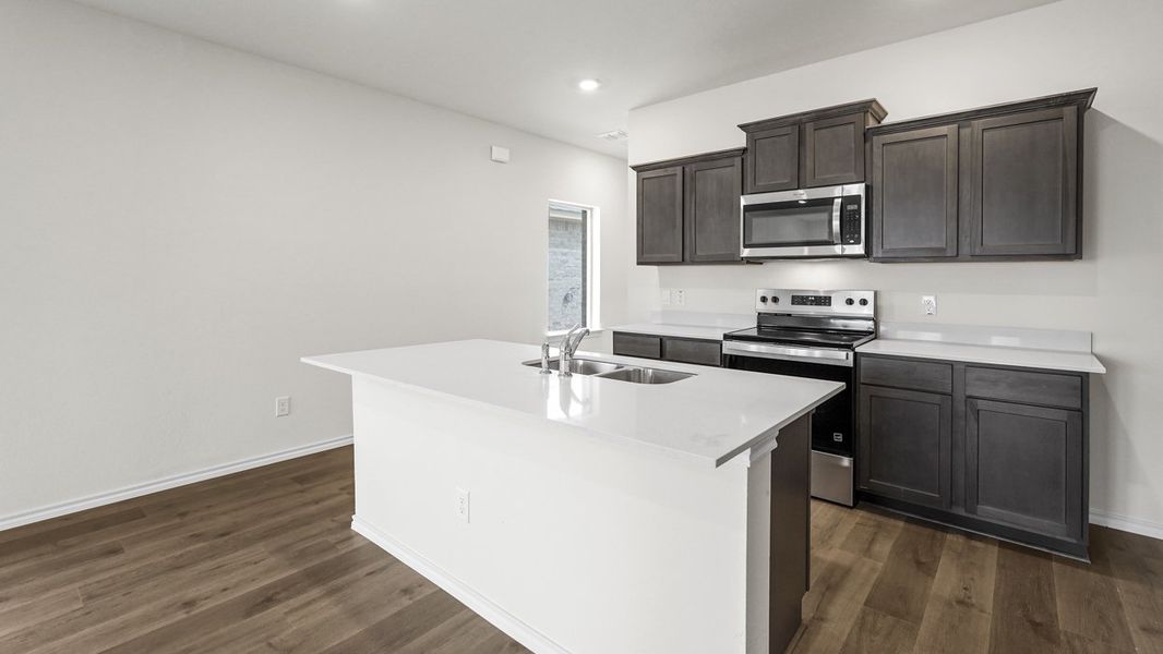 Representative furnished interior of a home built from the Hanna by D.R. Horton in Wildwood, Royse City (Image 4).