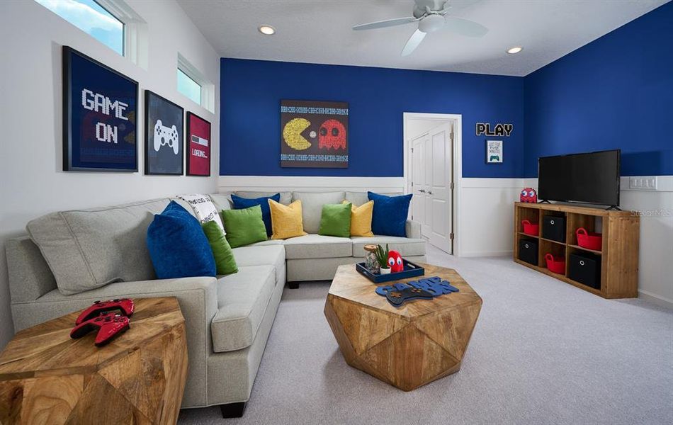 Furnished interior view inside a new home in , Mount Dora (Image 10).