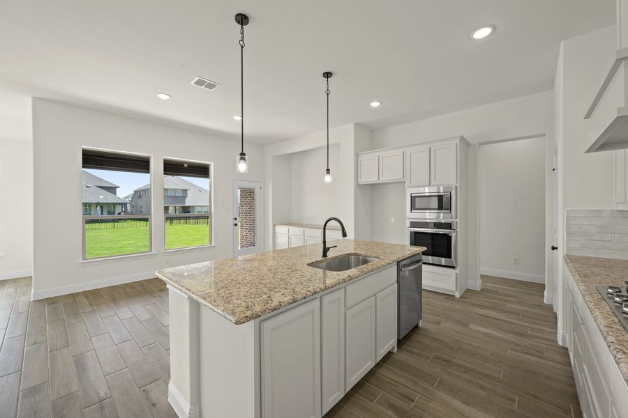 Furnished interior view inside a new home in Abe's Landing, Granbury (Image 9). Furnished interior view inside a new home in Abe's Landing, Granbury (Image 9).