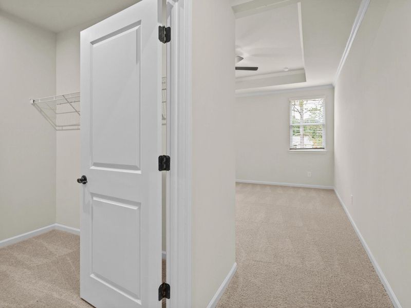 Representative unfurnished interior of a home built from the The Glenwood D by Davidson Homes LLC in Kelly Preserve, Loganville (Image 36).