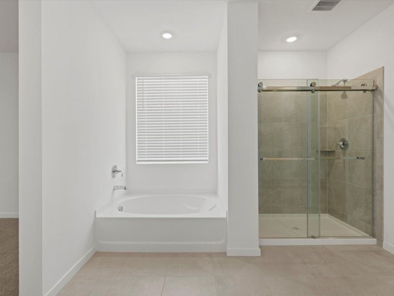 Furnished interior view inside a new home in Rancho Mirage Signature Series, Maricopa (Image 3).
