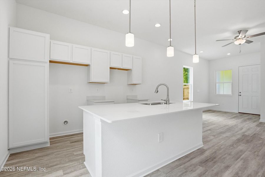 Furnished interior view inside a new home in , Jacksonville (Image 15).