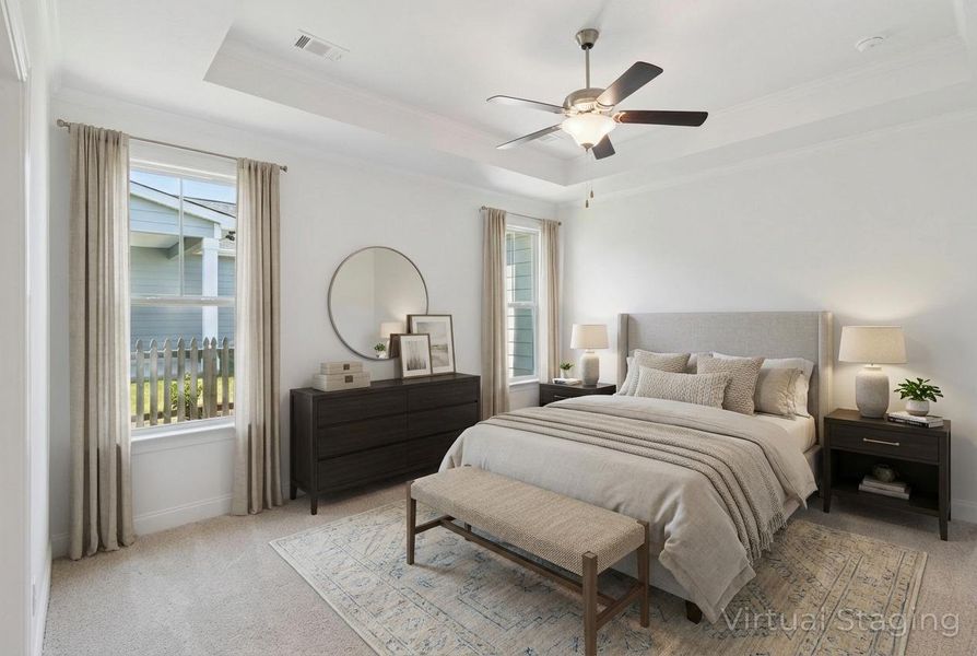 Furnished interior view inside a new home in Tillery Park, Grovetown (Image 12). Furnished interior view inside a new home in Tillery Park, Grovetown (Image 12).