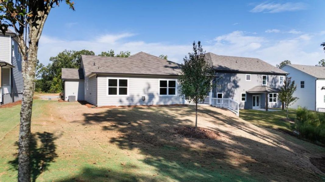 Exterior details and patio area of a home in Falcon Landing, Gainesville (Image 3).