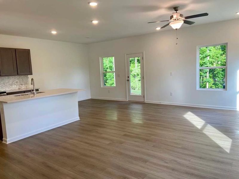 Family Room Construction Progress
