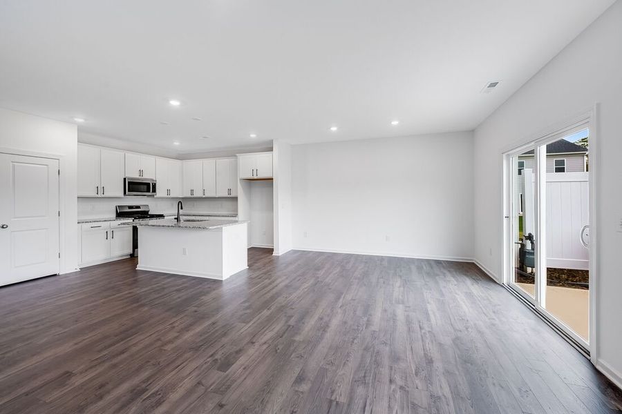 Spacious, unfurnished interior of a new home in Magnolia Townes, Wendell (Image 14). Spacious, unfurnished interior of a new home in Magnolia Townes, Wendell (Image 14).