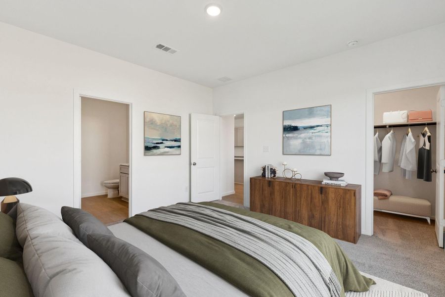 Furnished interior view inside a new home in Montgomery Bend, Montgomery (Image 16).