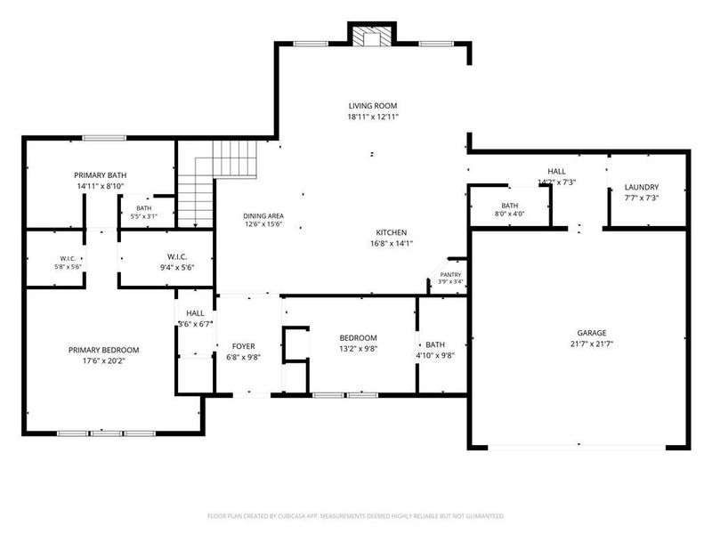 2D floor plan layout of this home in , Decatur, GA (Image 7).