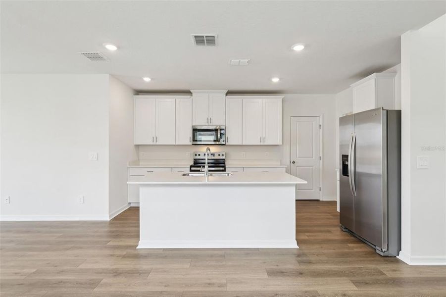 Furnished interior view inside a new home in Crosswinds - Classic Series, Haines City (Image 11).