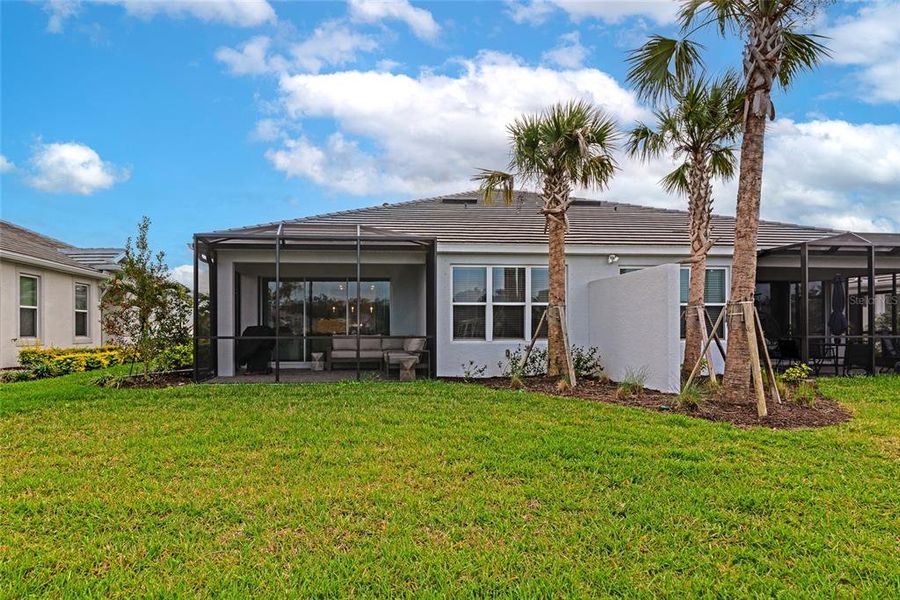 Exterior details and patio area of a home in , Sarasota (Image 31).