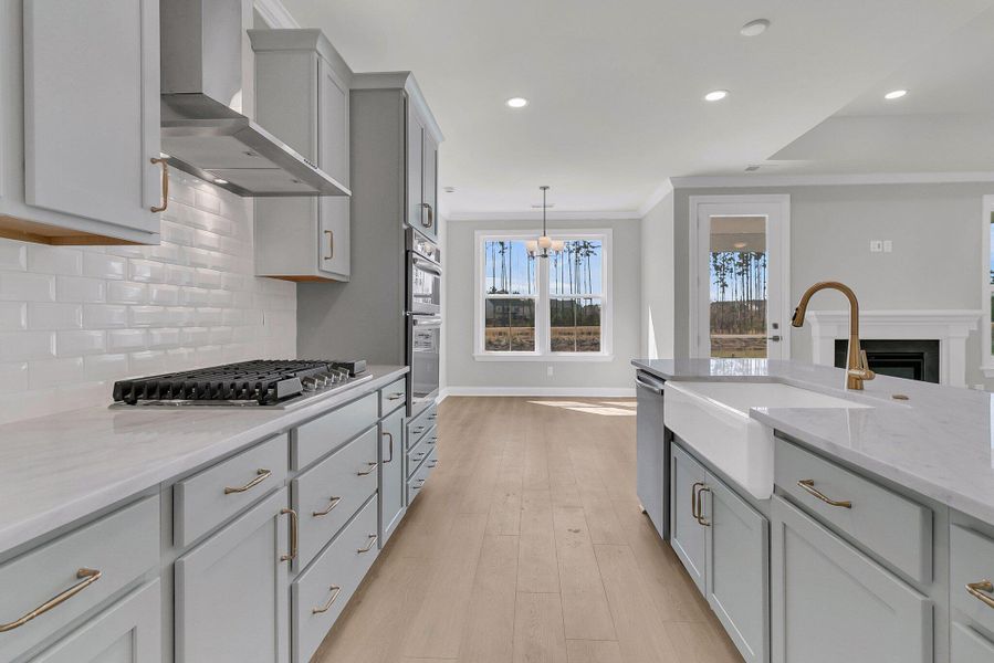 Furnished interior view inside a new home in Cherrywood Estates, Summerville (Image 13).