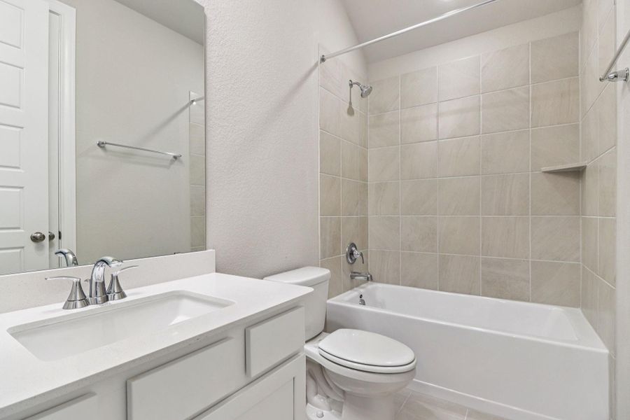 Photo is not of the actual home, but is an inspirational photo of builder’s model home and may depict options, furnishings, and/or decorator features that are not included