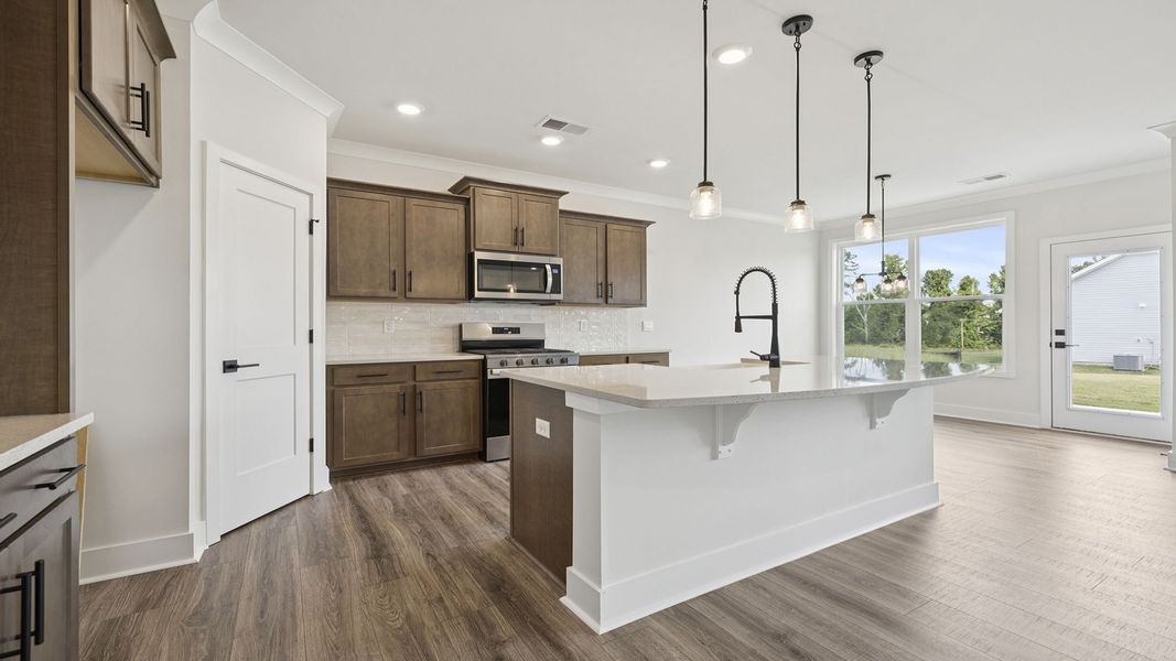 Furnished interior view inside a new home in Seven Oaks, Greenwood (Image 7). Furnished interior view inside a new home in Seven Oaks, Greenwood (Image 7).