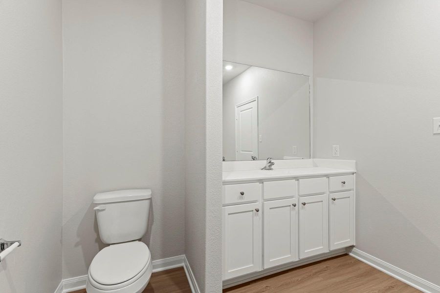 Furnished interior view inside a new home in Emberly, Beasley (Image 5).