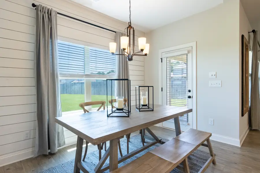 Furnished interior view inside a new home in Calgary Downs, Winder (Image 10). Furnished interior view inside a new home in Calgary Downs, Winder (Image 10).