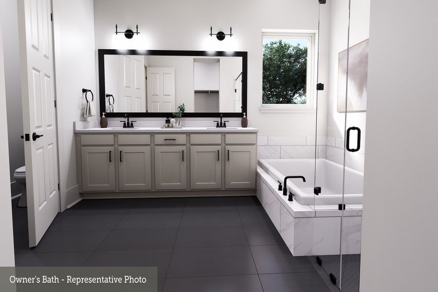 The Columbus - Owner's Bath