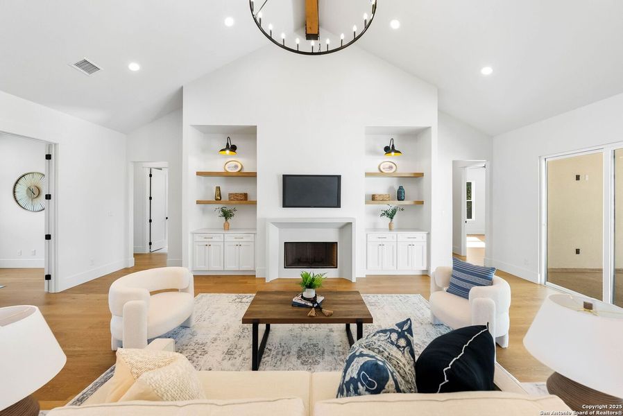 Furnished interior view inside a new home in , Bandera (Image 13). Furnished interior view inside a new home in , Bandera (Image 13).