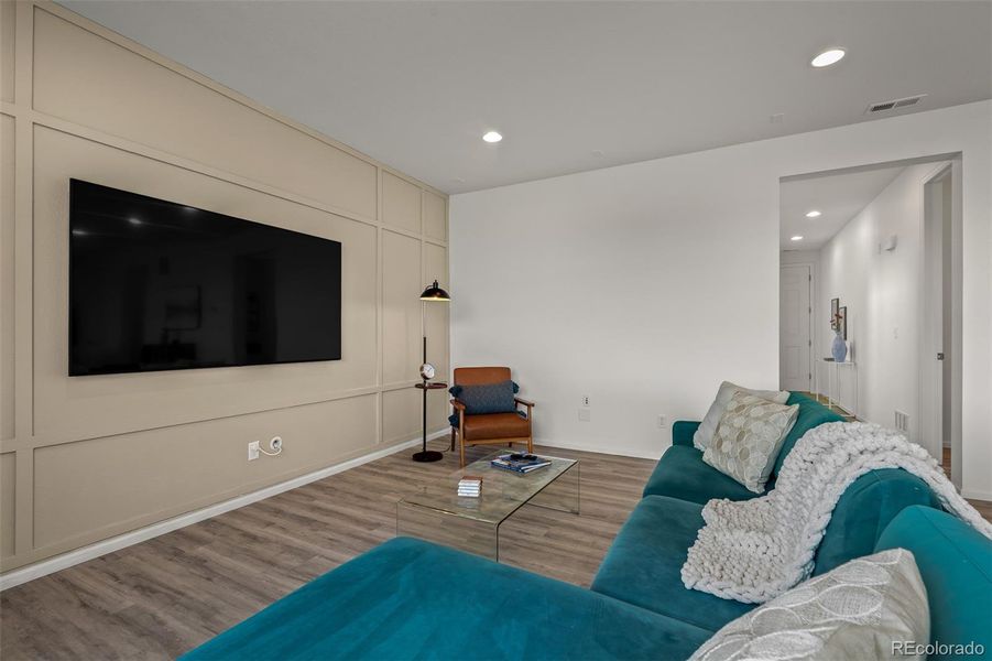 Furnished interior view inside a new home in , Colorado Springs (Image 40).