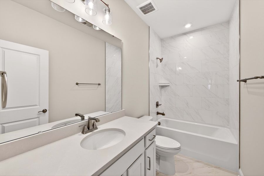 Furnished interior view inside a new home in Old Town Village, Waxhaw (Image 15). Furnished interior view inside a new home in Old Town Village, Waxhaw (Image 15).