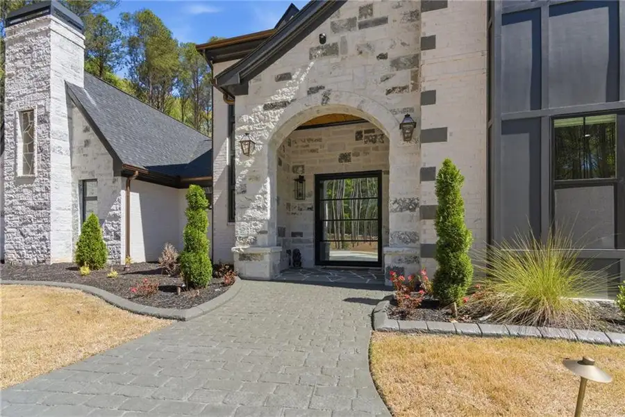 Exterior details and patio area of a home in , Tyrone (Image 3).