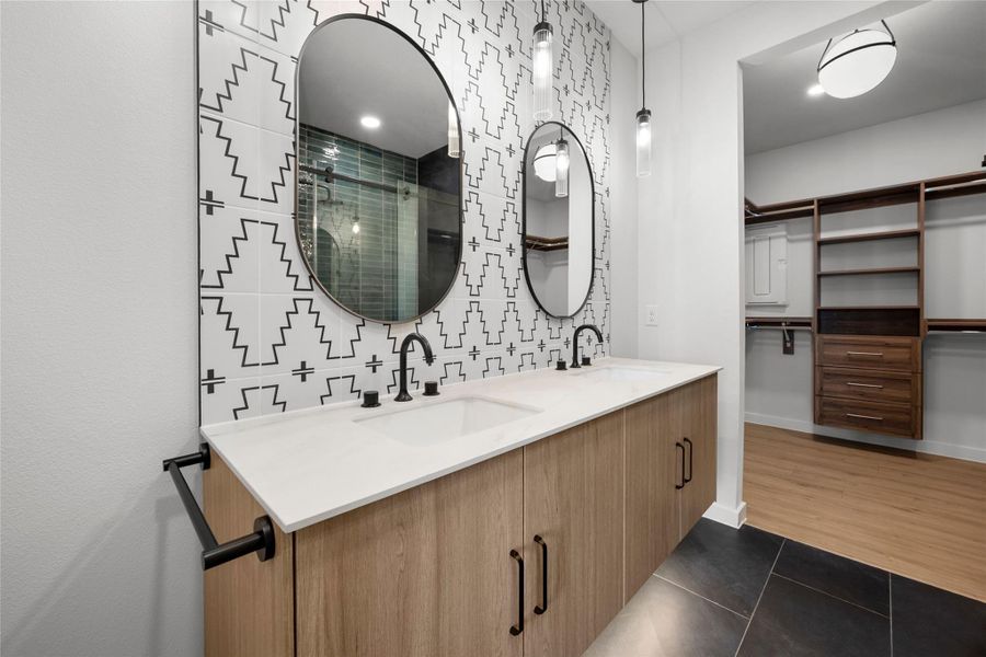 Furnished interior view inside a new home in Dovetail, New Braunfels (Image 8).