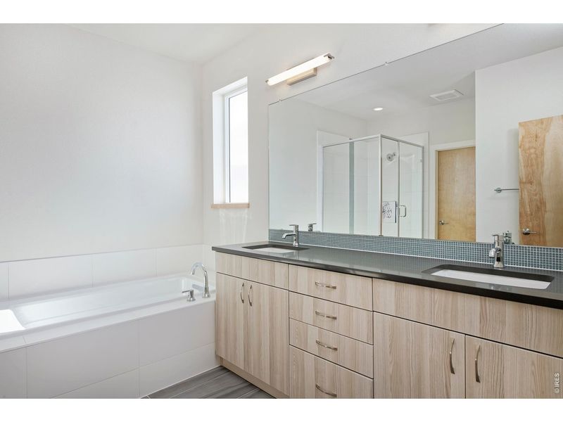 Furnished interior view inside a new home in West Grange, Longmont (Image 9).