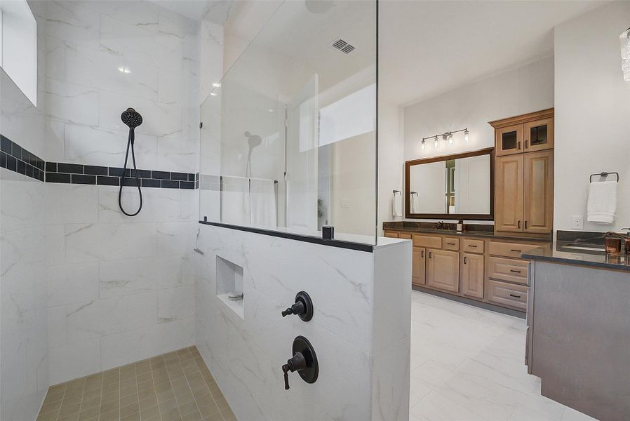 Furnished interior view inside a new home in , Cypress (Image 10).