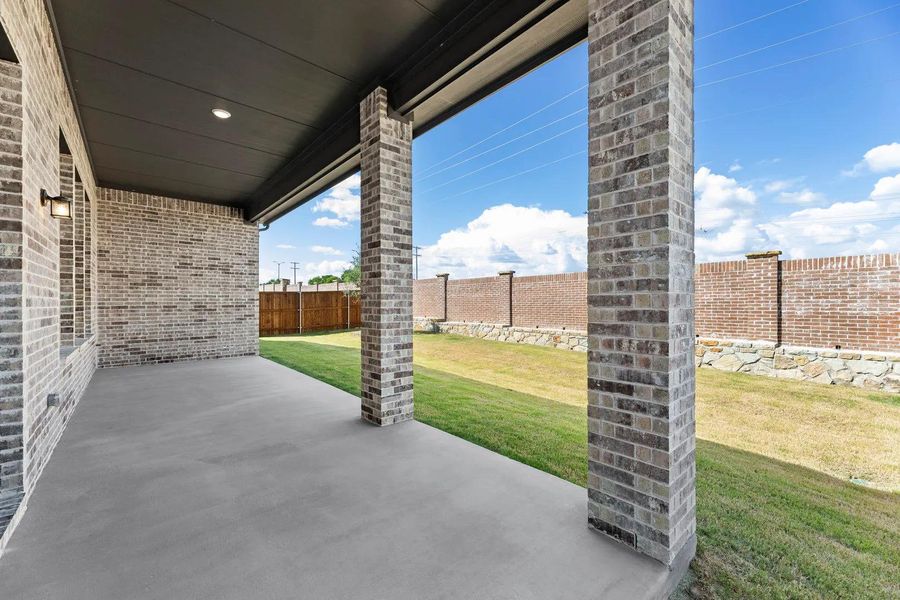 The Audrey Outdoor Living Area