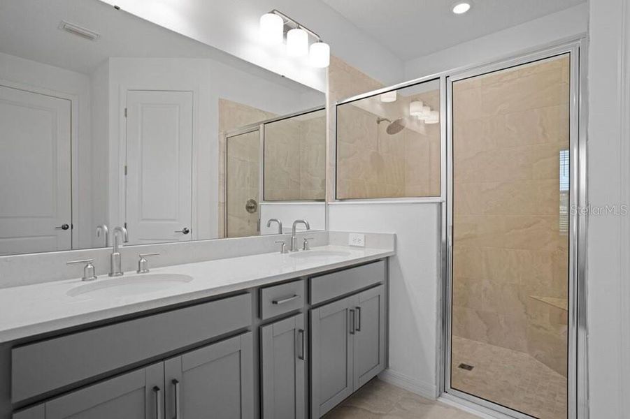 Furnished interior view inside a new home in Indigo Creek, Apollo Beach (Image 10).