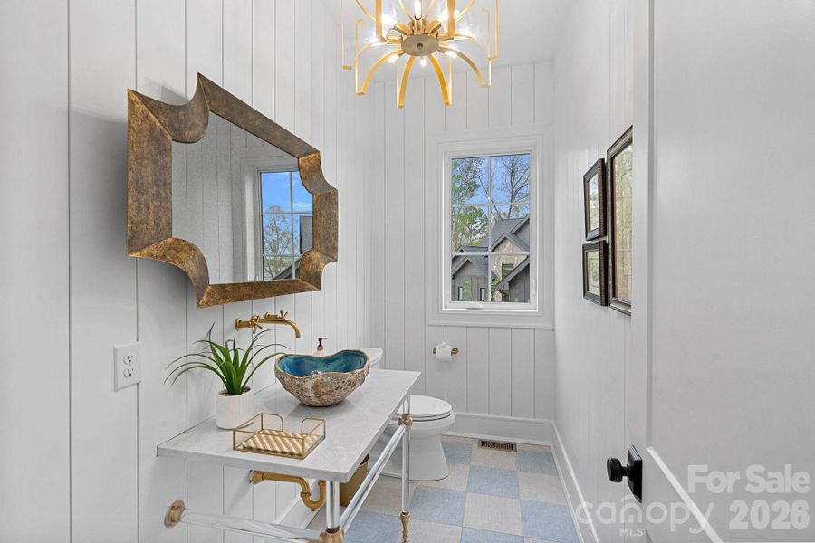 Furnished interior view inside a new home in , Clover (Image 6).