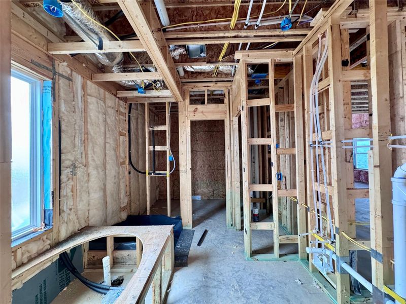 In-progress construction of a new home in Meridiana, Manvel, TX (Image 20).