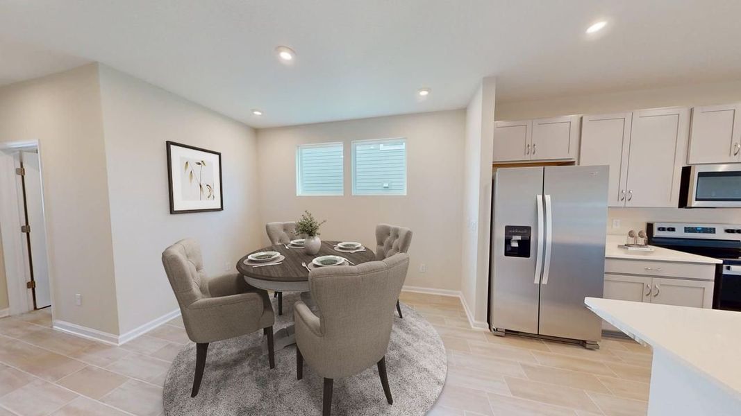Furnished interior view inside a new home in Sandridge Hills, Green Cove Springs (Image 5).