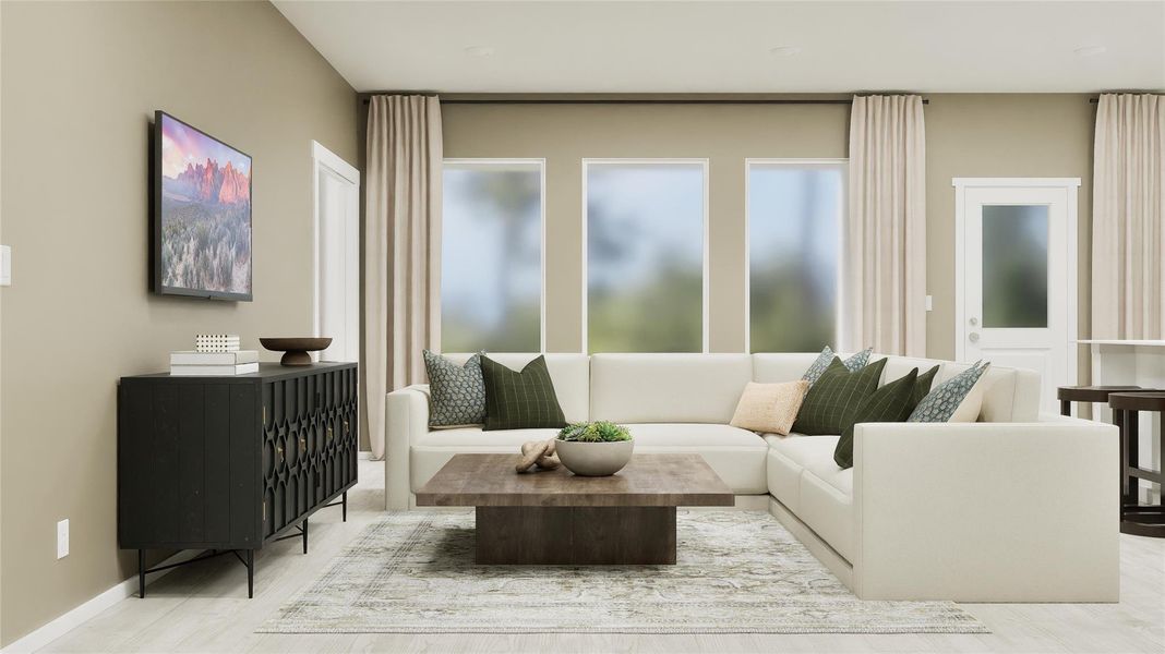 Furnished interior view inside a new home in Cotton Brook, Hutto (Image 26).