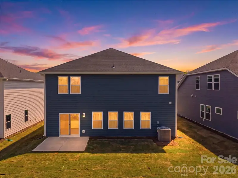 Exterior details and patio area of a home in Buffalo Ridge, Newton (Image 3).