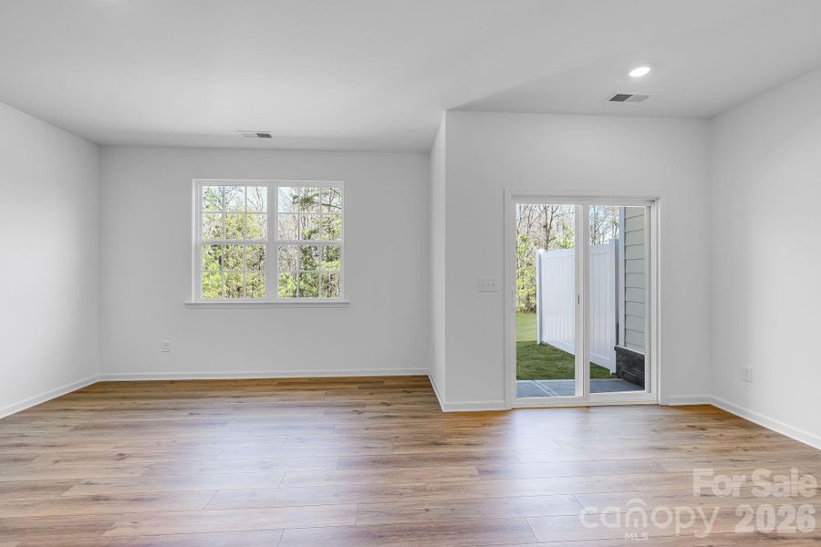 Spacious, unfurnished interior of a new home in Cannon Village, York (Image 10).