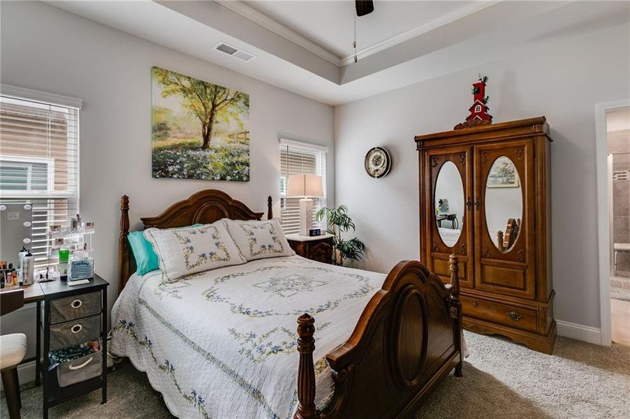 Furnished interior view inside a new home in Windmill Park, Carrollton (Image 16).