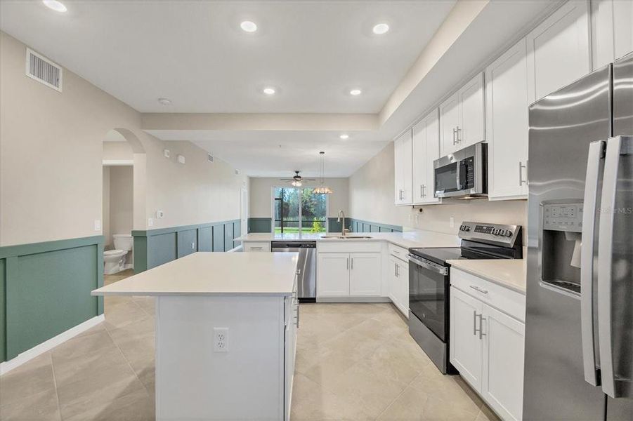Furnished interior view inside a new home in , Punta Gorda (Image 6).