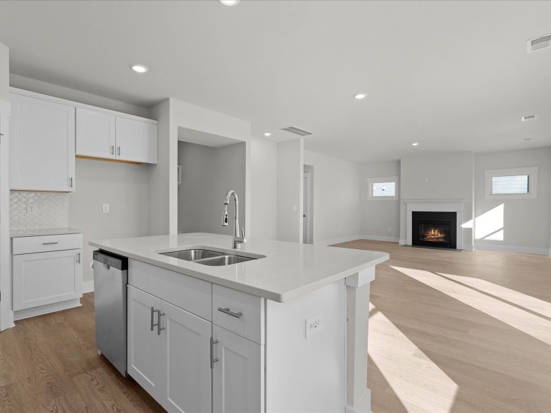 Furnished interior view inside a new home in Wexford Park, Fountain Inn (Image 5).