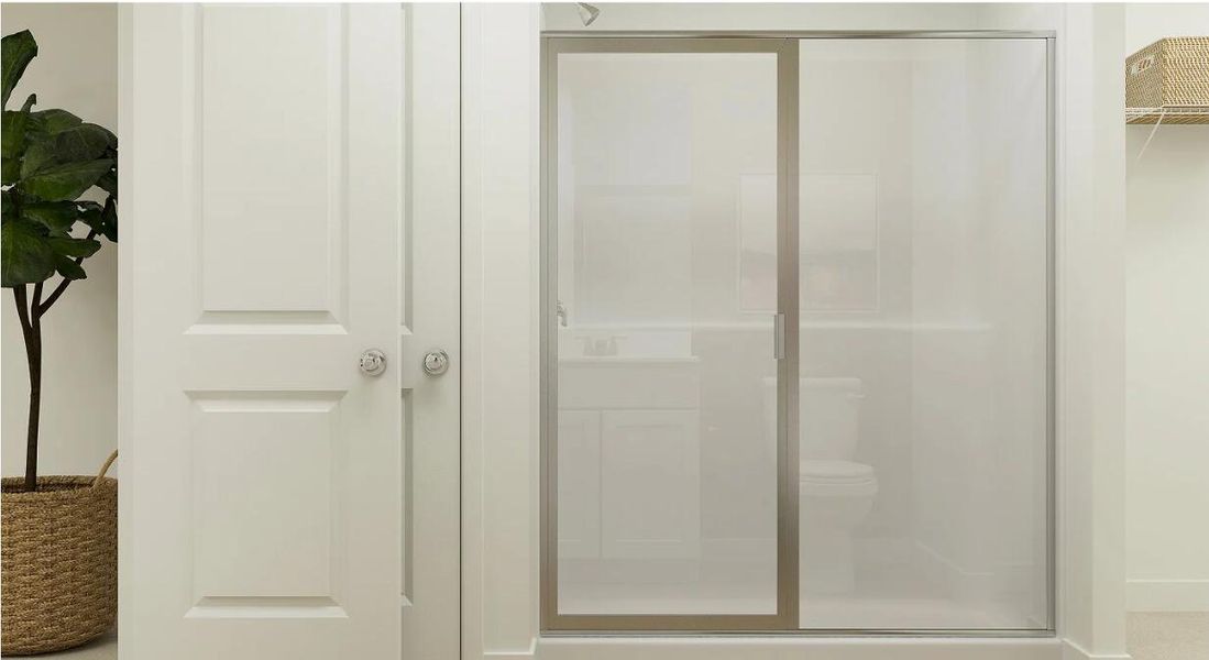 Furnished interior view inside a new home in Lindera Preserve at Cane Bay Plantation: Sabal Collection, Summerville (Image 7).