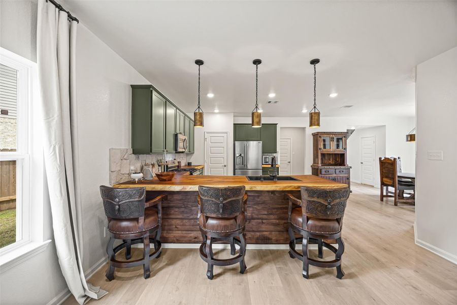 Furnished interior view inside a new home in Audubon, Magnolia (Image 10).
