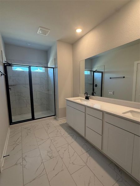 Furnished interior view inside a new home in Sundance Cove, Crosby (Image 5).