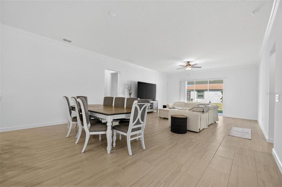 Furnished interior view inside a new home in , Wimauma (Image 58).