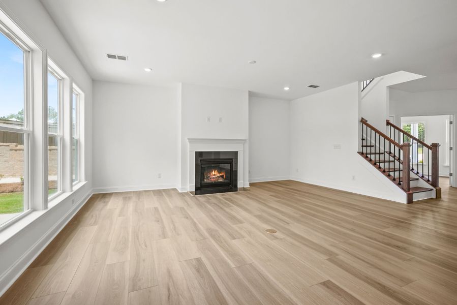 Spacious, unfurnished interior of a new home in Kinsdale, Lancaster (Image 114). Spacious, unfurnished interior of a new home in Kinsdale, Lancaster (Image 114).