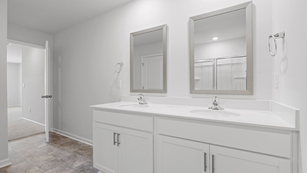 Furnished interior view inside a new home in Sherwood Gardens, Landrum (Image 10).